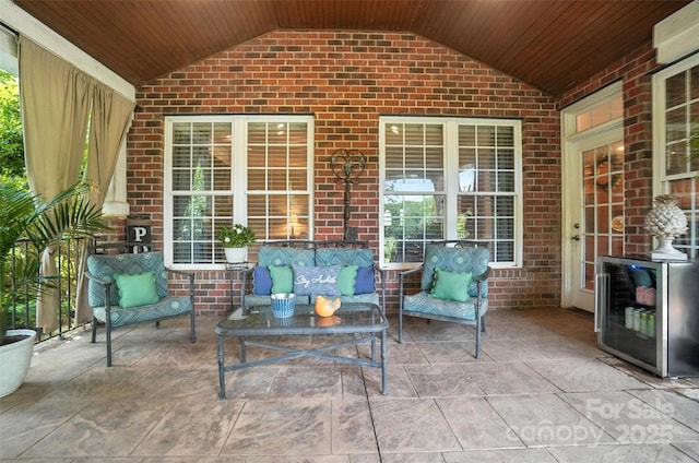 5916 Four Wood Dr, Matthews, NC 28104 - view of patio / terrace featuring outdoor lounge area