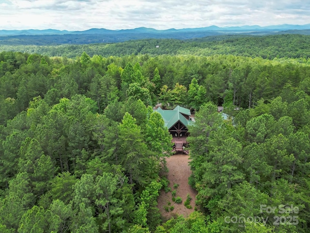 1526 Pisgah Preserve Dr Unit 7-8, Nebo, NC 28761 - view from above of property featuring a mountain backdrop