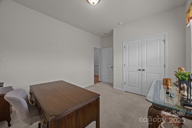 4427 Poplin Grove Dr, Indian Trail, NC 28079 - office space with light colored carpet and baseboards