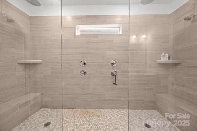 4427 Poplin Grove Dr, Indian Trail, NC 28079 - full bath with tiled shower