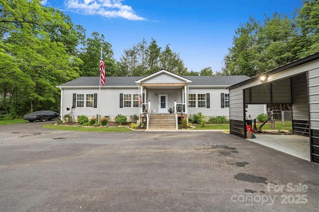 381 US-70 Hwy, Black Mountain, NC 28711 - view of front facade with covered porch and roof with shingles