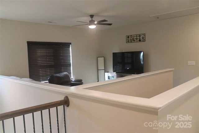 858 Oak Manor Dr SE, Concord, NC 28025 - living room with a ceiling fan