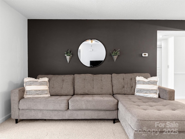 91 Morningside Ln, Hendersonville, NC 28792 - carpeted living area featuring baseboards