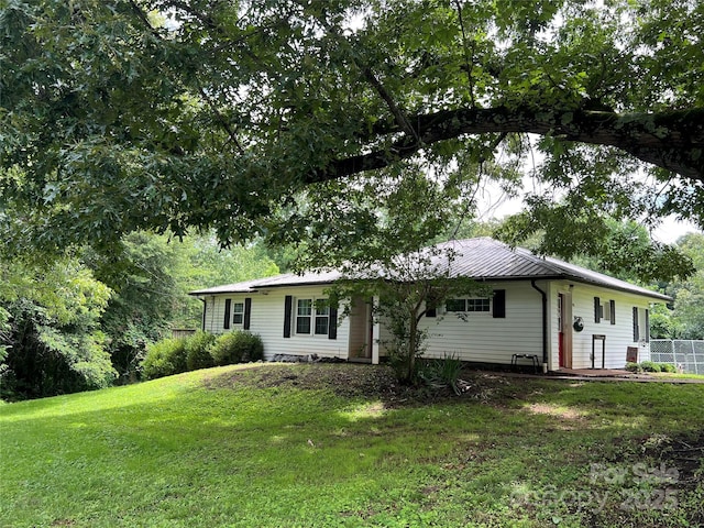 340 Cherry Mountain St, Forest City, NC 28043 - ranch-style home with metal roof