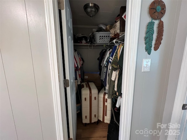 340 Cherry Mountain St, Forest City, NC 28043 - spacious closet featuring wood finished floors