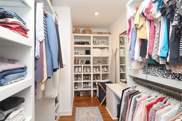 4126 Tyndale Ave, Charlotte, NC 28210 - walk in closet with wood finished floors