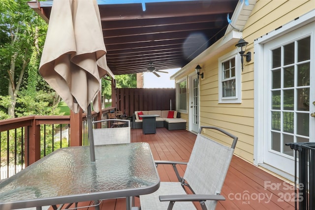 2308 Blair House Ct, Charlotte, NC 28270 - wooden deck featuring outdoor dining area