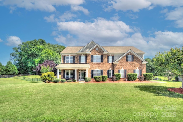 604 Palmerston Ln, Waxhaw, NC 28173 - colonial home featuring brick siding