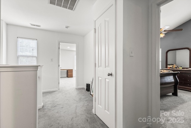 9236 Clifton Meadow Dr, Matthews, NC 28105 - hall with carpet floors
