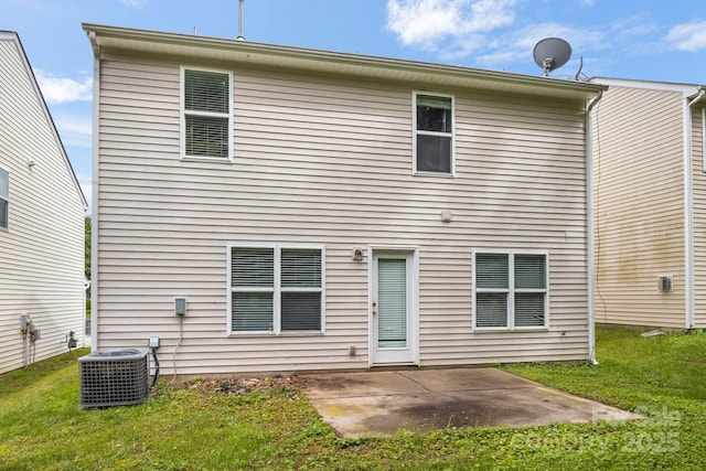 9236 Clifton Meadow Dr, Matthews, NC 28105 - back of property featuring a patio and a yard