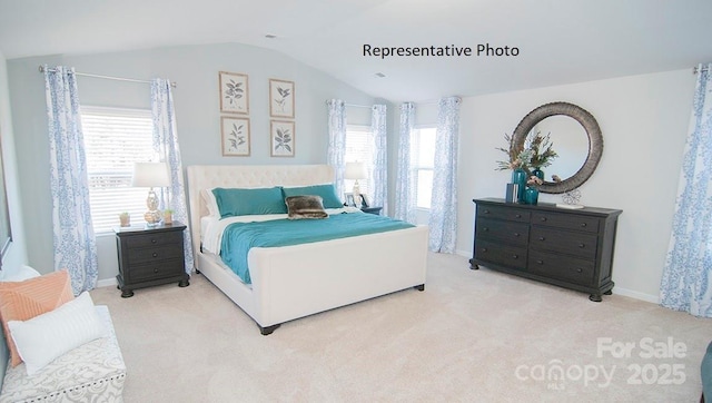 145 Apple Orchard Ct, Statesville, NC 28677 - bedroom with carpet and vaulted ceiling