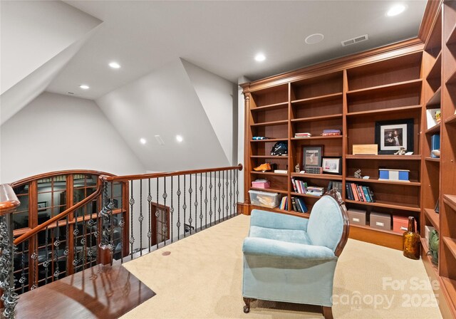 8500 Longview Club Dr, Waxhaw, NC 28173 - living area featuring recessed lighting and vaulted ceiling