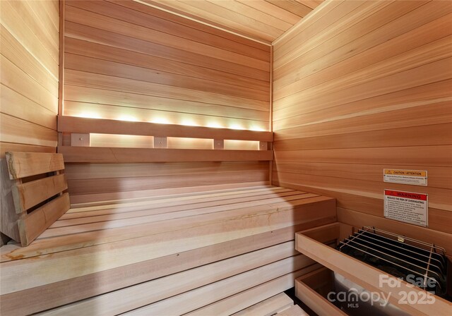 8500 Longview Club Dr, Waxhaw, NC 28173 - relaxing sauna / steam room with wooden walls