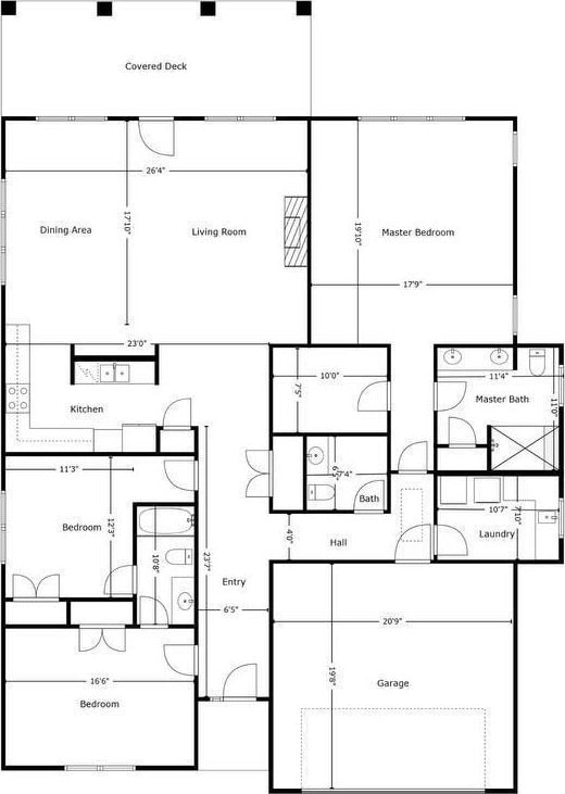 10 Turkey Trot Trl, Sylva, NC 28779 - home floor plan