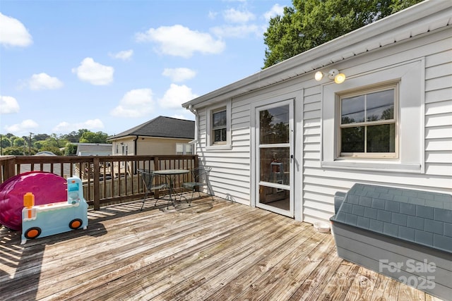 1008 Valley St, Kannapolis, NC 28081 - view of wooden terrace