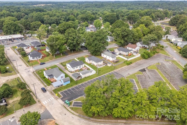 1008 Valley St, Kannapolis, NC 28081 - aerial view of residential area with a forest