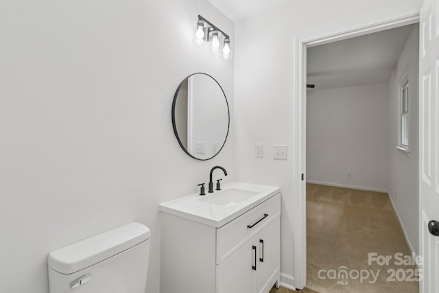 848 Ike Lynch Rd, Dallas, NC 28034 - bathroom featuring vanity and toilet