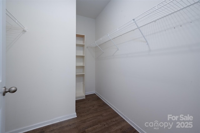 10410 Bradstreet Commons Way, Charlotte, NC 28215 - spacious closet featuring dark wood-style flooring