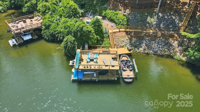 10043 Tepa Pl, Tega Cay, SC 29708 - dock featuring a water view