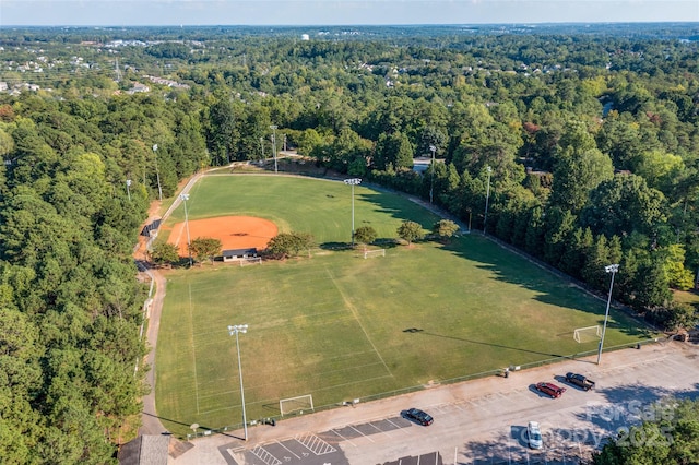 10043 Tepa Pl, Tega Cay, SC 29708 - aerial view of a forest