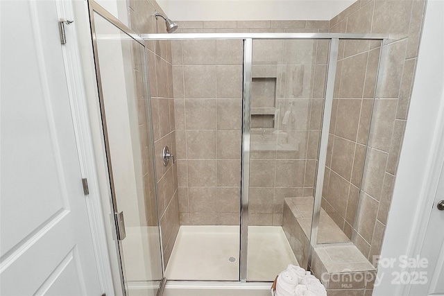 11733 Mesquite Rd, Huntersville, NC 28078 - bathroom with a shower stall