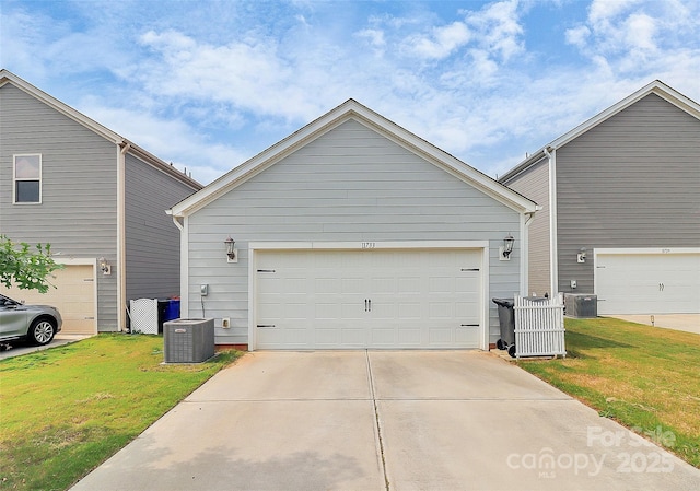 11733 Mesquite Rd, Huntersville, NC 28078 - garage with cooling unit