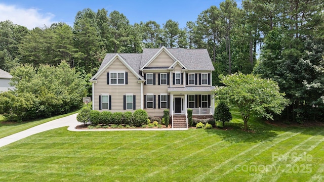 274 Cove Creek Loop, Mooresville, NC 28117 - colonial house with a front yard