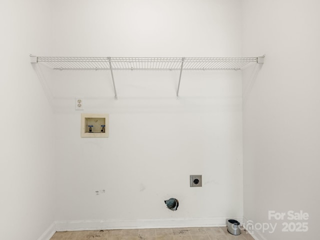 7006 Lone Eagle Dr # 18, Monroe, NC 28110 - laundry room featuring hookup for an electric dryer and washer hookup