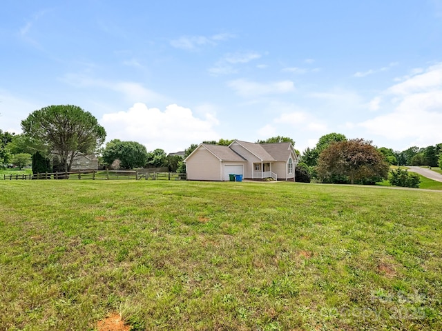 7006 Lone Eagle Dr # 18, Monroe, NC 28110 - view of yard with a garage