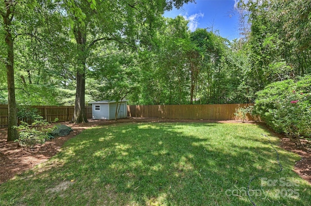 2223 Club Rd, Charlotte, NC 28205 - fenced backyard featuring a shed