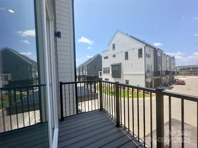 3618 S Tryon St Unit 19, Charlotte, NC 28217 - balcony with a residential view