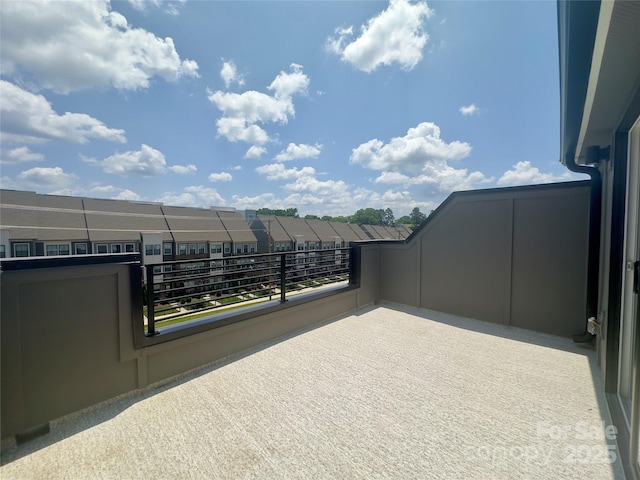 3618 S Tryon St Unit 19, Charlotte, NC 28217 - view of patio / terrace featuring a balcony