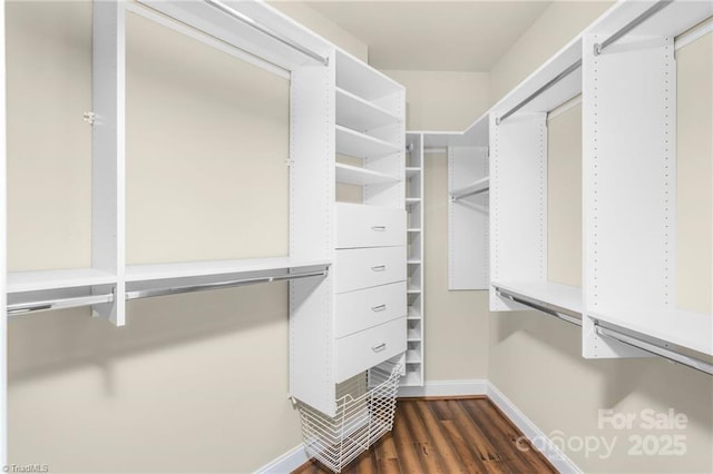 202 Watchtower Ct, Winston Salem, NC 27127 - spacious closet with dark wood-type flooring