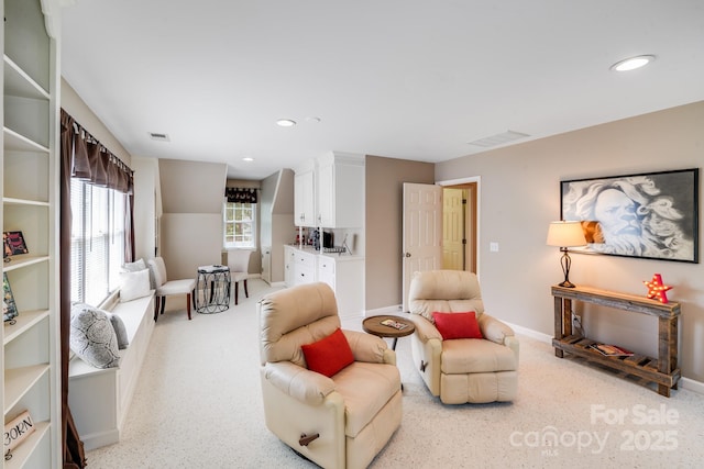 10127 Tallent Ln, Huntersville, NC 28078 - living area featuring recessed lighting