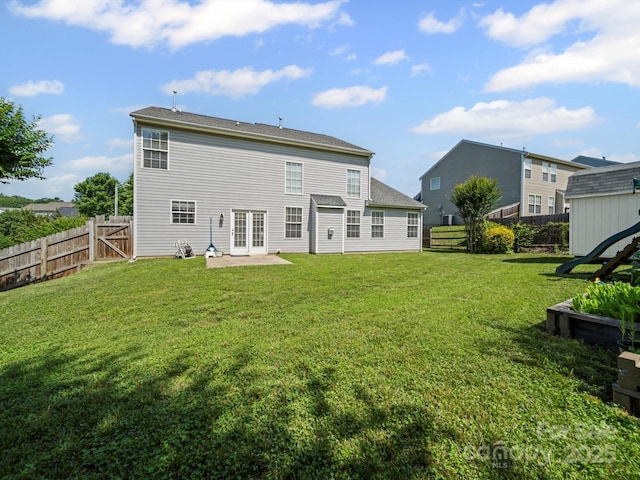 5921 Firethorne Ln, Concord, NC 28025 - back of house with a patio area