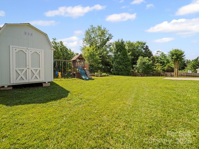 5921 Firethorne Ln, Concord, NC 28025 - view of yard featuring a playground