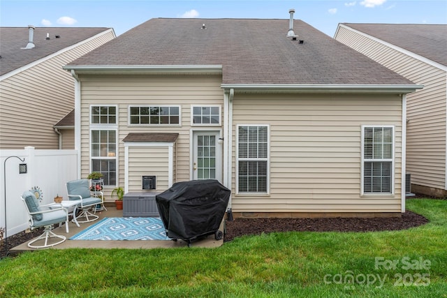 1418 Skidaway St NW Unit 427, Concord, NC 28027 - rear view of house with a patio area and a shingled roof