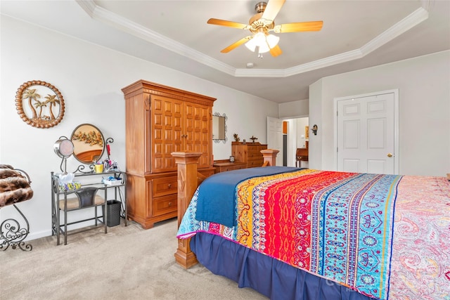 1418 Skidaway St NW Unit 427, Concord, NC 28027 - bedroom with carpet, ornamental molding, and a ceiling fan