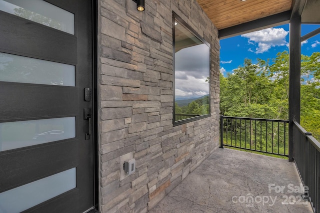 127 View Ridge Parkway, Leicester, NC 28748 - view of balcony