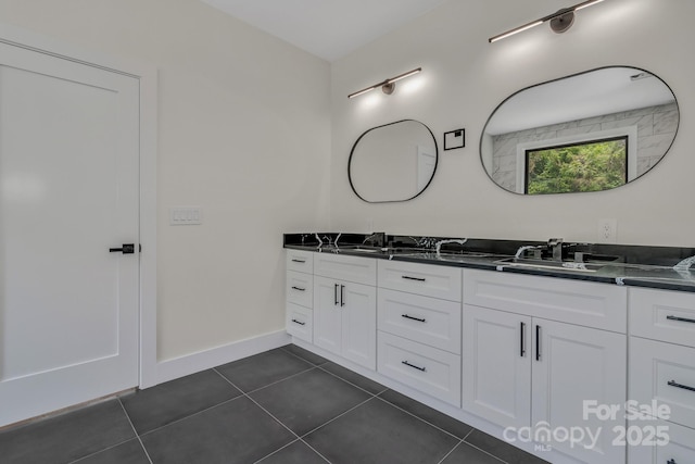 127 View Ridge Parkway, Leicester, NC 28748 - full bath featuring double vanity and tile patterned floors