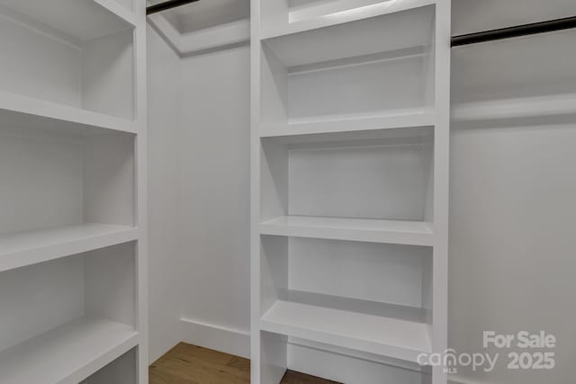 127 View Ridge Parkway, Leicester, NC 28748 - walk in closet featuring wood finished floors