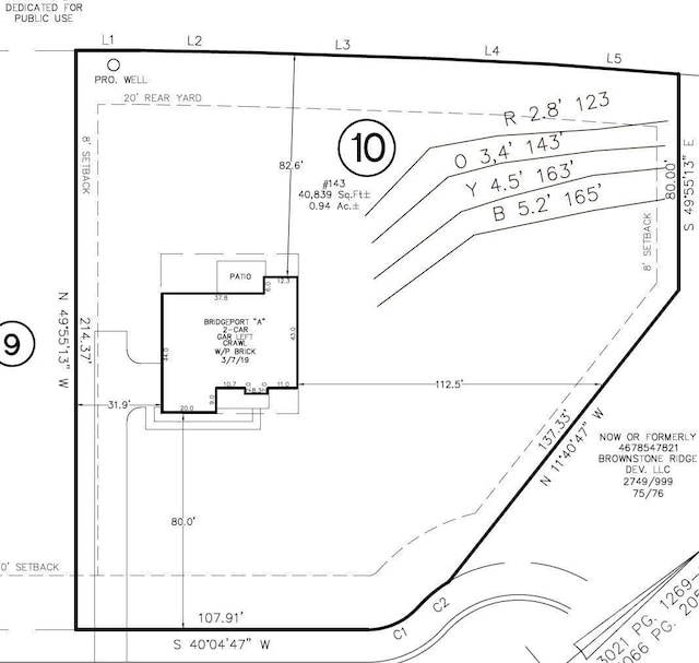 143 Jentri Way, Mooresville, NC 28115 - survey map / technical document