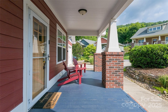 26 Byrdcliffe Ln, Asheville, NC 28805 - view of covered porch
