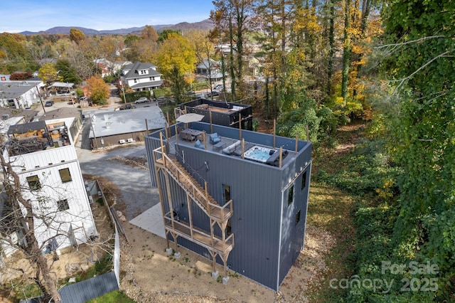 28 Carrick Ln, Brevard, NC 28712 - drone / aerial view of mountains