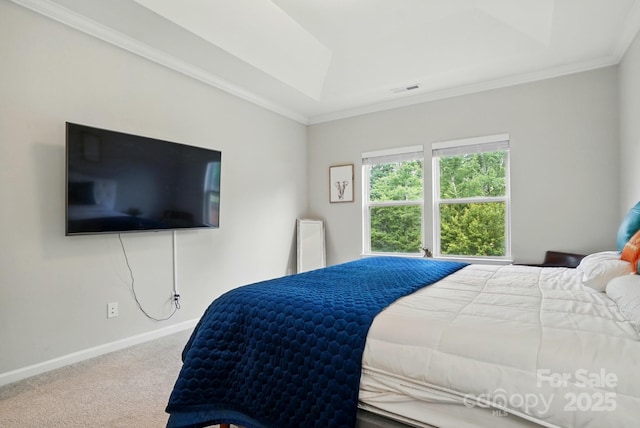 18619 Mainsail Ct, Lancaster, SC 29720 - carpeted bedroom with baseboards and crown molding