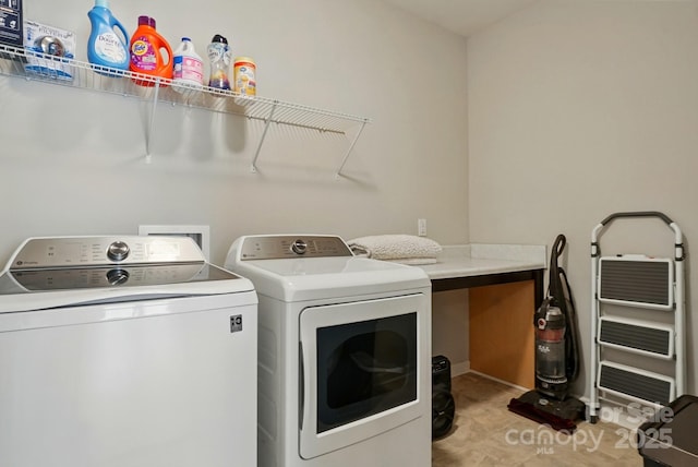18619 Mainsail Ct, Lancaster, SC 29720 - laundry area featuring washing machine and dryer
