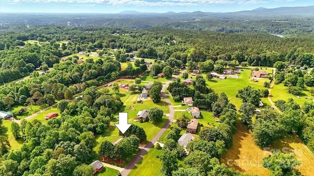 5378 Westwood Dr, Granite Falls, NC 28630 - aerial view of a mountain backdrop
