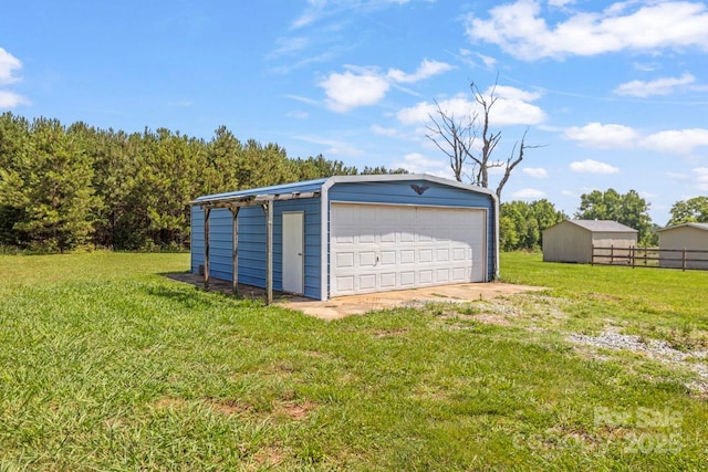 5354 Sherrills Ford Rd, Catawba, NC 28609 - view of detached garage