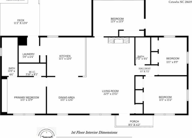 5354 Sherrills Ford Rd, Catawba, NC 28609 - home floor plan