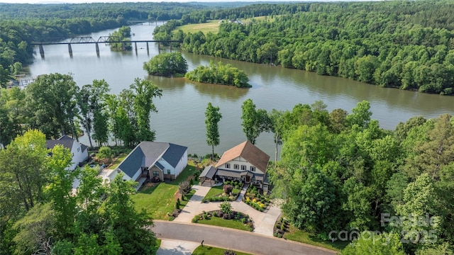 5888 Wood Duck Way, Catawba, NC 28609 - drone / aerial view of a large body of water and a notable bridge